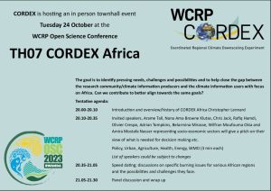 thumbnail of CORDEX Africa flyer